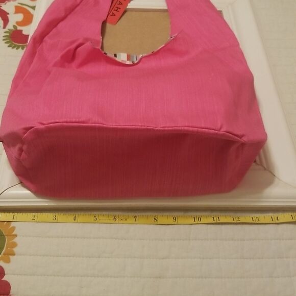 NWT Haha pink hobo Barbiecore purse handbag  tote - Picture 5 of 8